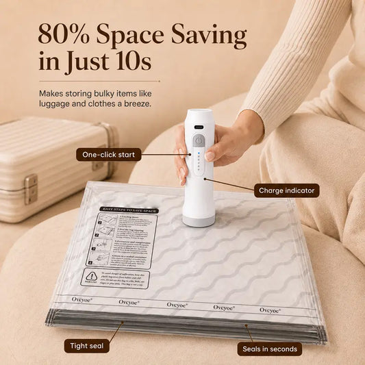Travel Vacuum Storage Set