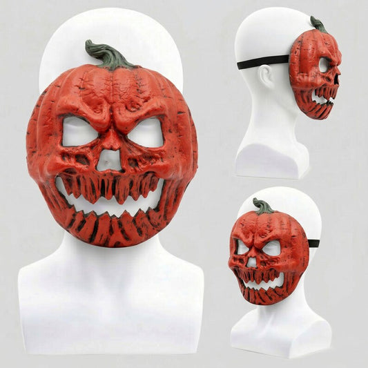 The Evil Jack-O'-Lantern Premium Pumpkin Skull Horror Mask