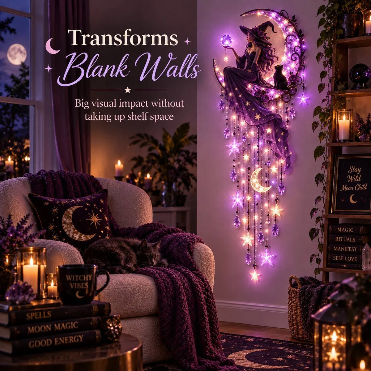 Add A Touch Of Witchy Magic To Any Empty Wall