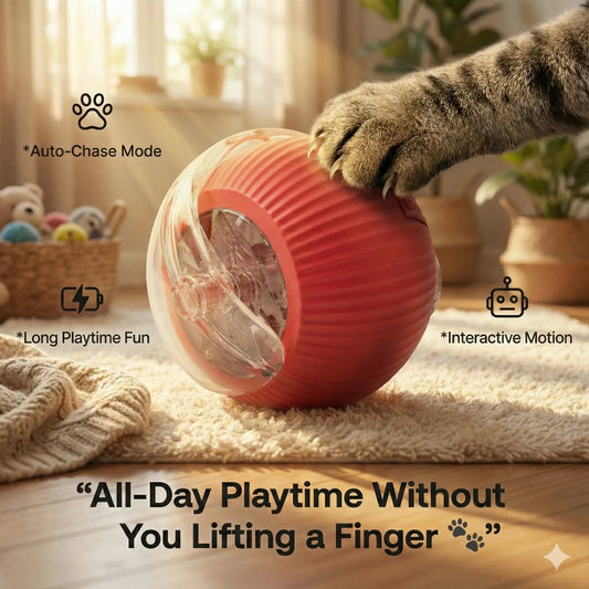 Automatic Pet Chase Balls
