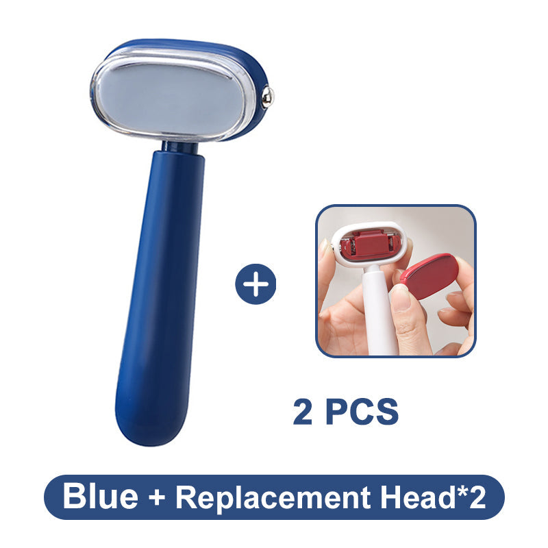 Dual Sided Foot Callus Remover, Replaceable Stainless Steel Blade Foot Scraper