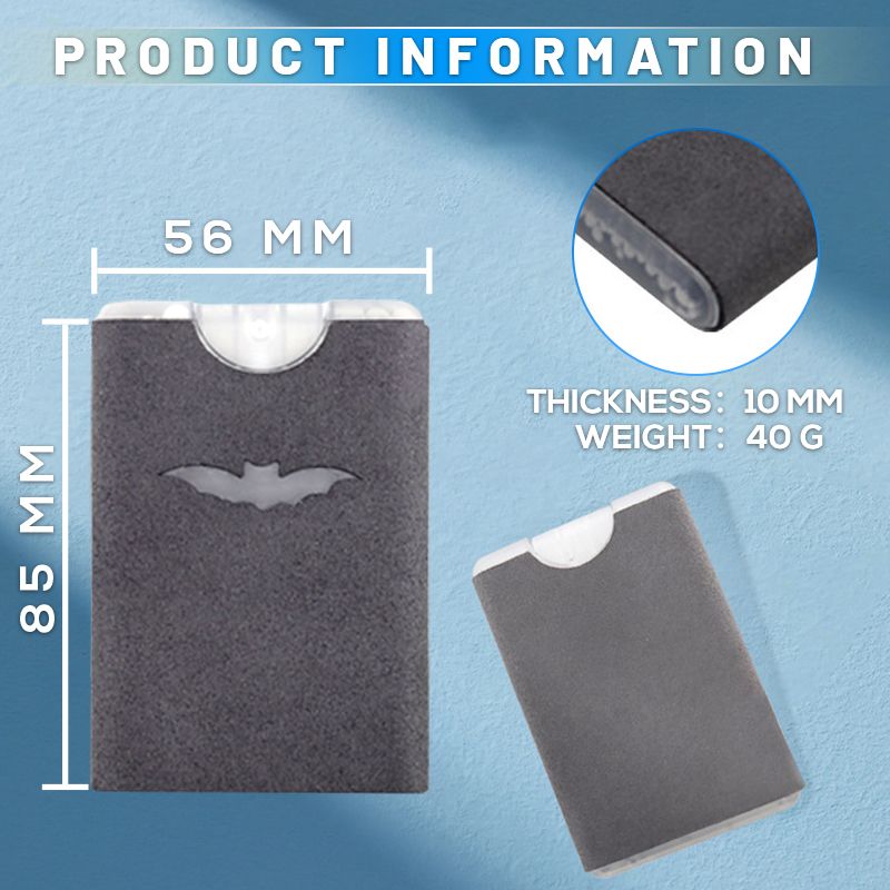 2-in-1 Screen Cleaner & Microfiber Cloth Portable, Residue-Free, Gentle