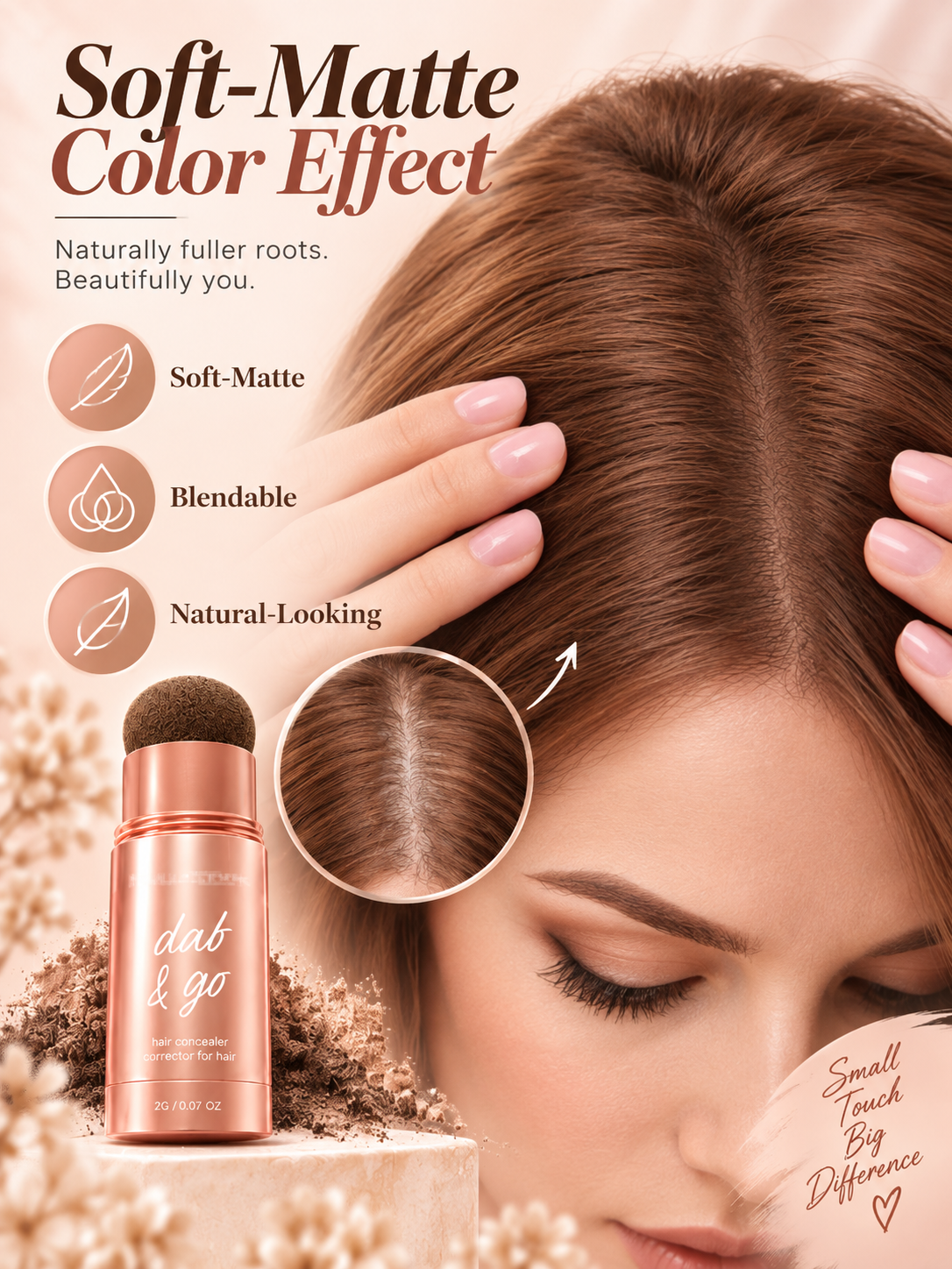 Hairline Shadow Powder Natural Root Touch-Up & Hairline Filler