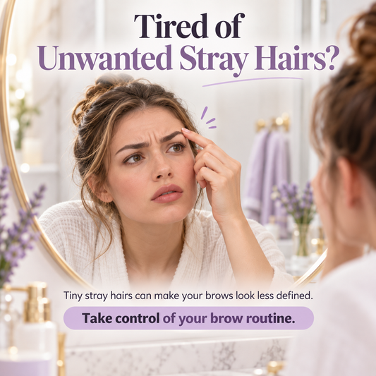 Precise Brow Threading Tool Easy At-Home Facial Hair Removal & Eyebrow Grooming
