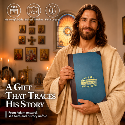 Synchronological History Chart 6,000 Years of Biblical & World Events in One Fold-Out Timeline