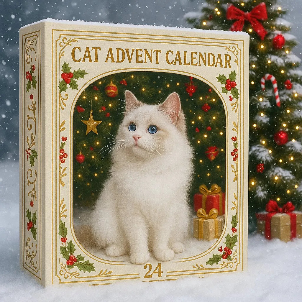 Advent Calendar 2026 Cat Advent Calendar - Giftfor Adults Friends CatOwners and Lovers Christmas Holiday Countdown Gift