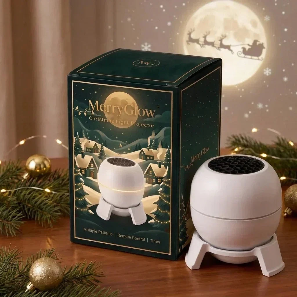 Christmas Projector Light Indoor Holiday Projection Lamp for Walls & Ceilings