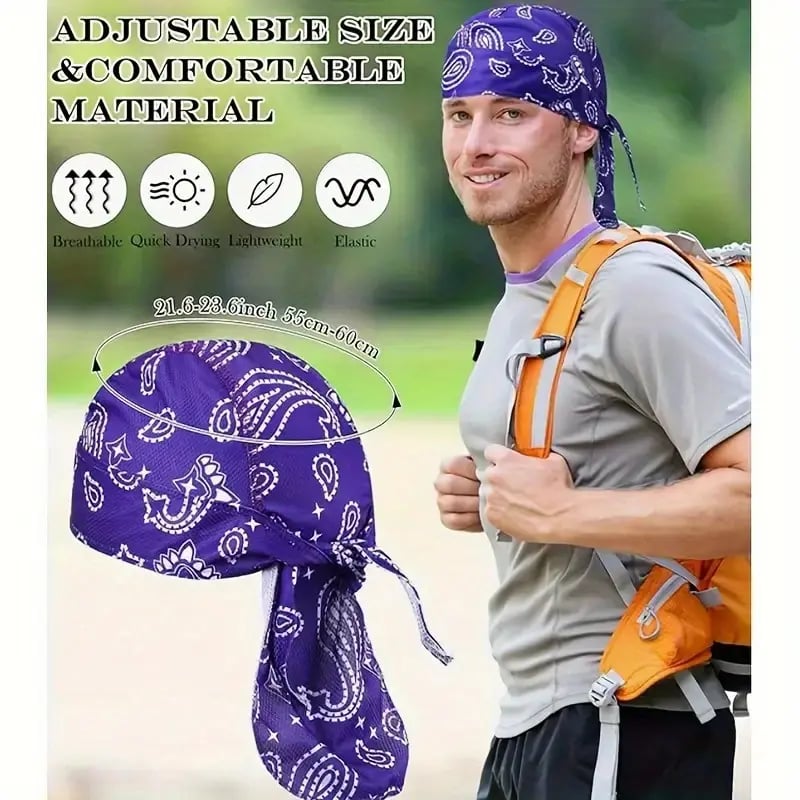 Classic Paisley Durag Style Meets Performance