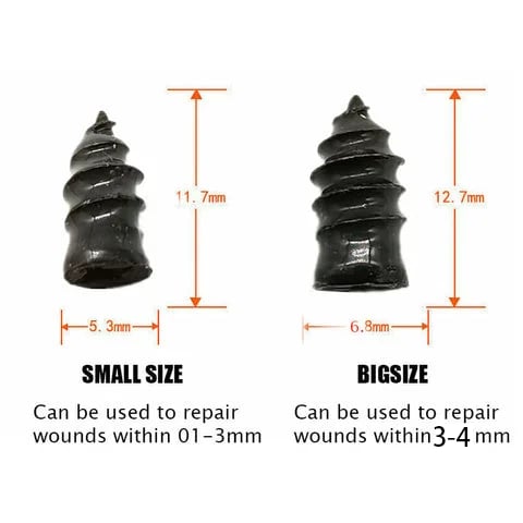 Vacuum Tire Mending Nail