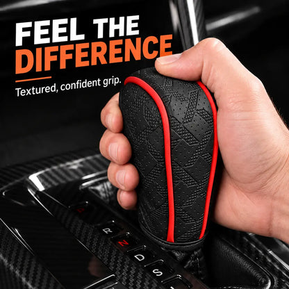 Sport Grip Leather Gear Shift Knob Cover
