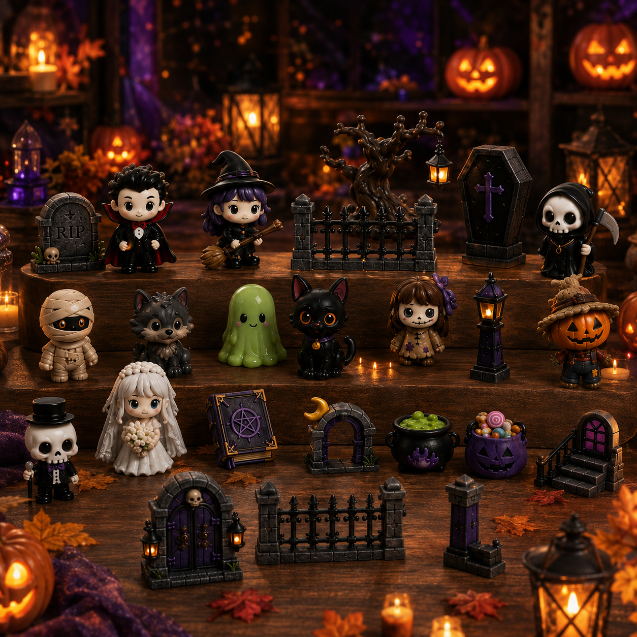 Haunted House Decor Kit