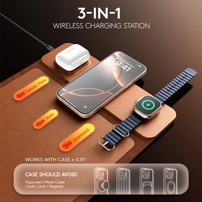 Premium Wireless Charging Laptop Bag
