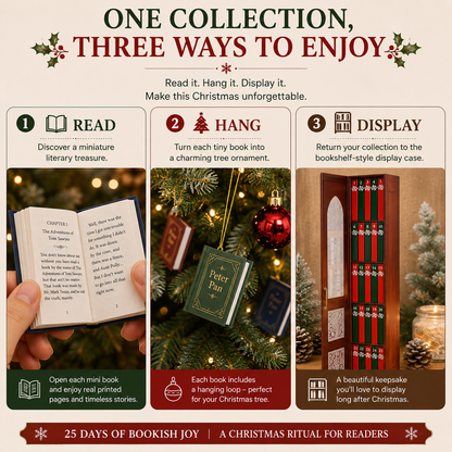 25-Day Mini Book Advent Calendar A Book Lover's Christmas Countdown!