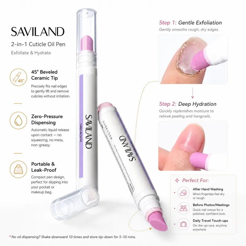 2-in-1 Cuticle Remover Pen