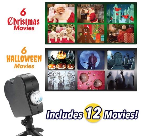 Halloween Pre- -Halloween Holographic Projection
