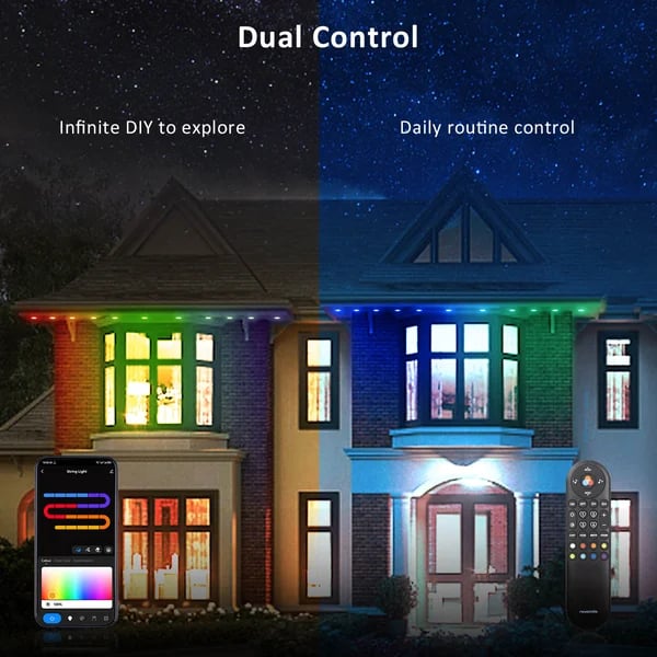 Smart Rainbow LED Permanent Outdoor Light Smartlight | Early