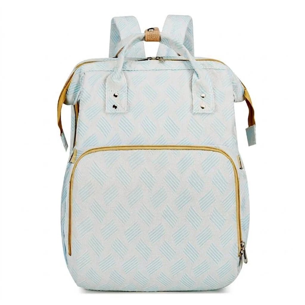 Diaper Bag Backpack with Changing Mat & Insulated Pockets