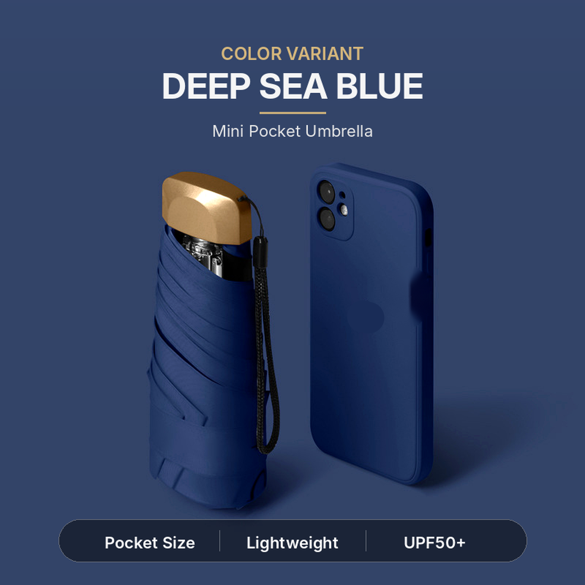 ✨ Dual-Purpose Portable Capsule Umbrella