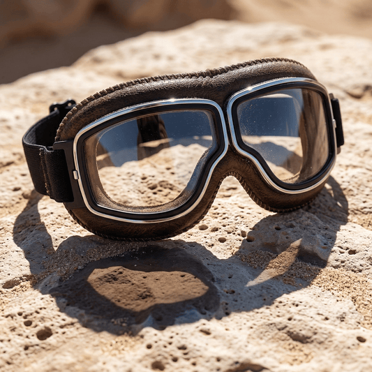 OTG Vintage Motorcycle Goggles (Fits Over Glasses)