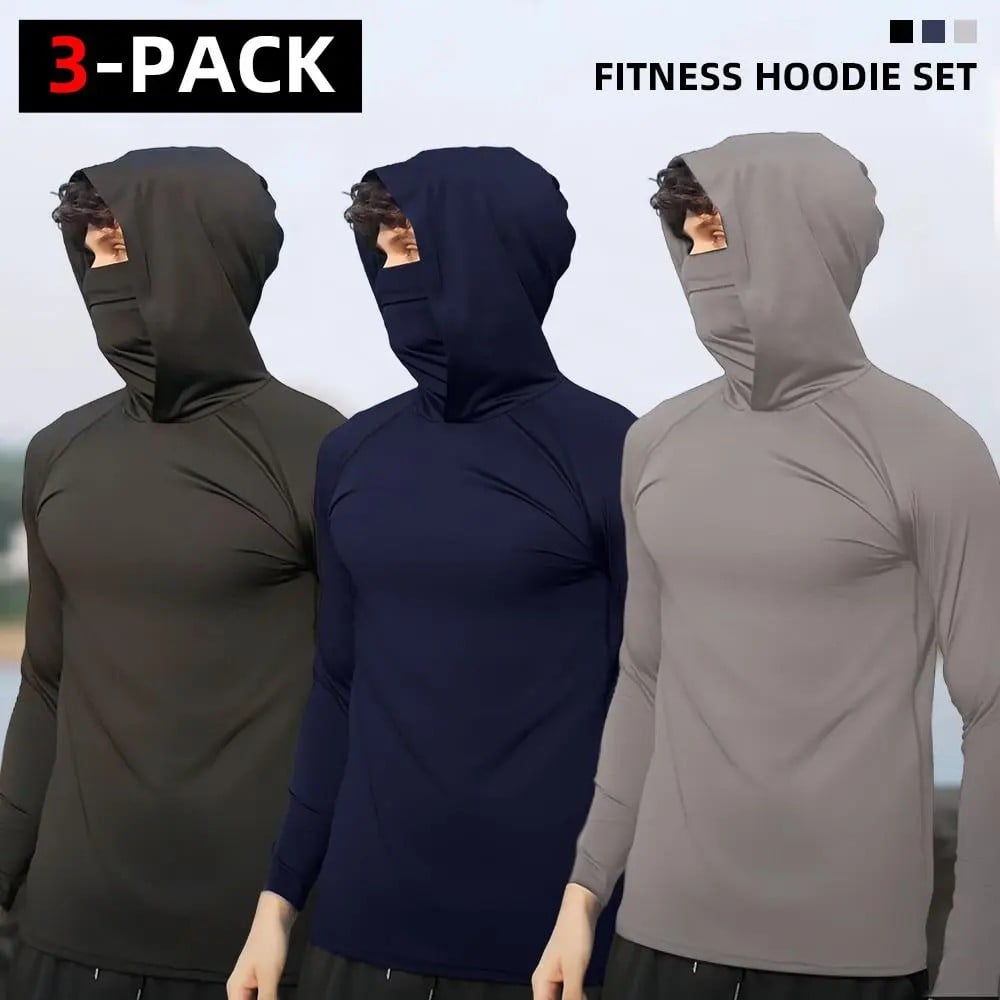 Men's Hoodie 6-Pack | Slim Fit, UPF Sun Protection, Breathable