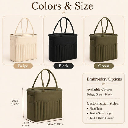 Personalized Crochet & Knitting Bag Perfect Gift for Crafters