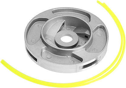 Universal Aluminum Grass Trimmer Head | Heavy-Duty Brush Cutter Replacement