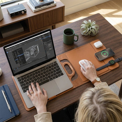 Premium Wireless Charging Laptop Bag