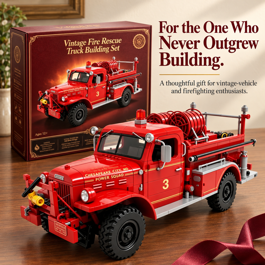 1940s Heritage Fire Engine Building Set Collector Edition