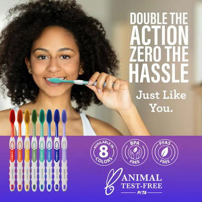 Floss Fusion Toothbrushes 5 Pack