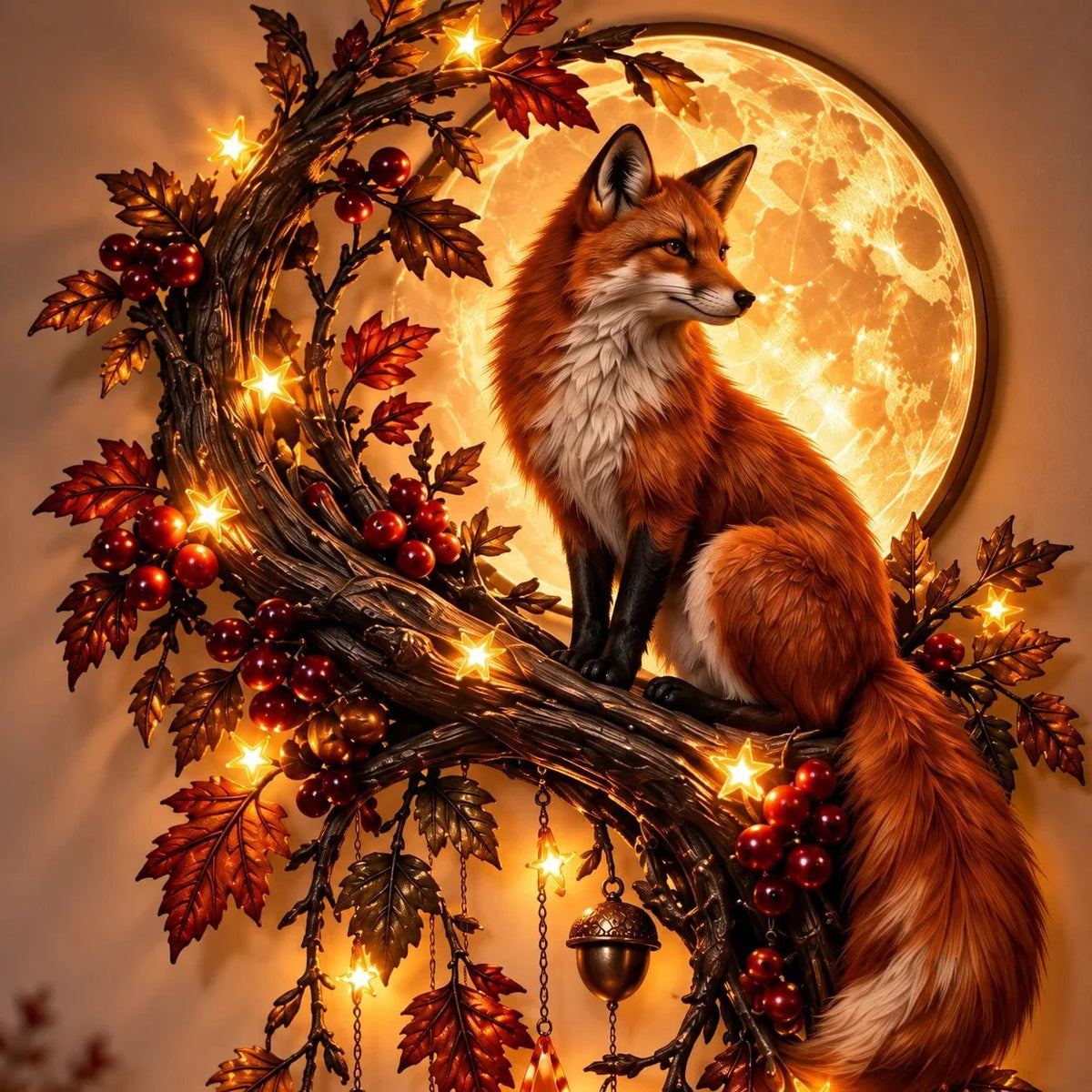Enchanted Moon Animal Wall Light 4 Celestial Styles