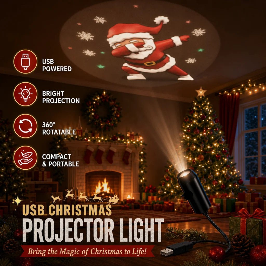 HD Christmas Scene Projector Pick Your Perfect Festive Display (6 or 10 Scenes)