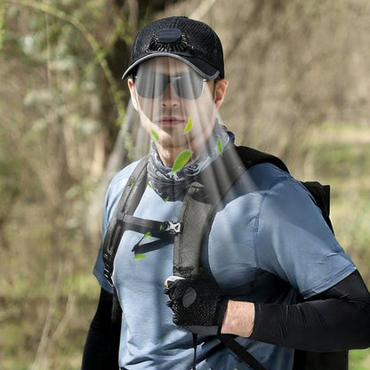 2026 Pro Outdoor Cooling Hat: Dual-Power Fan Cap