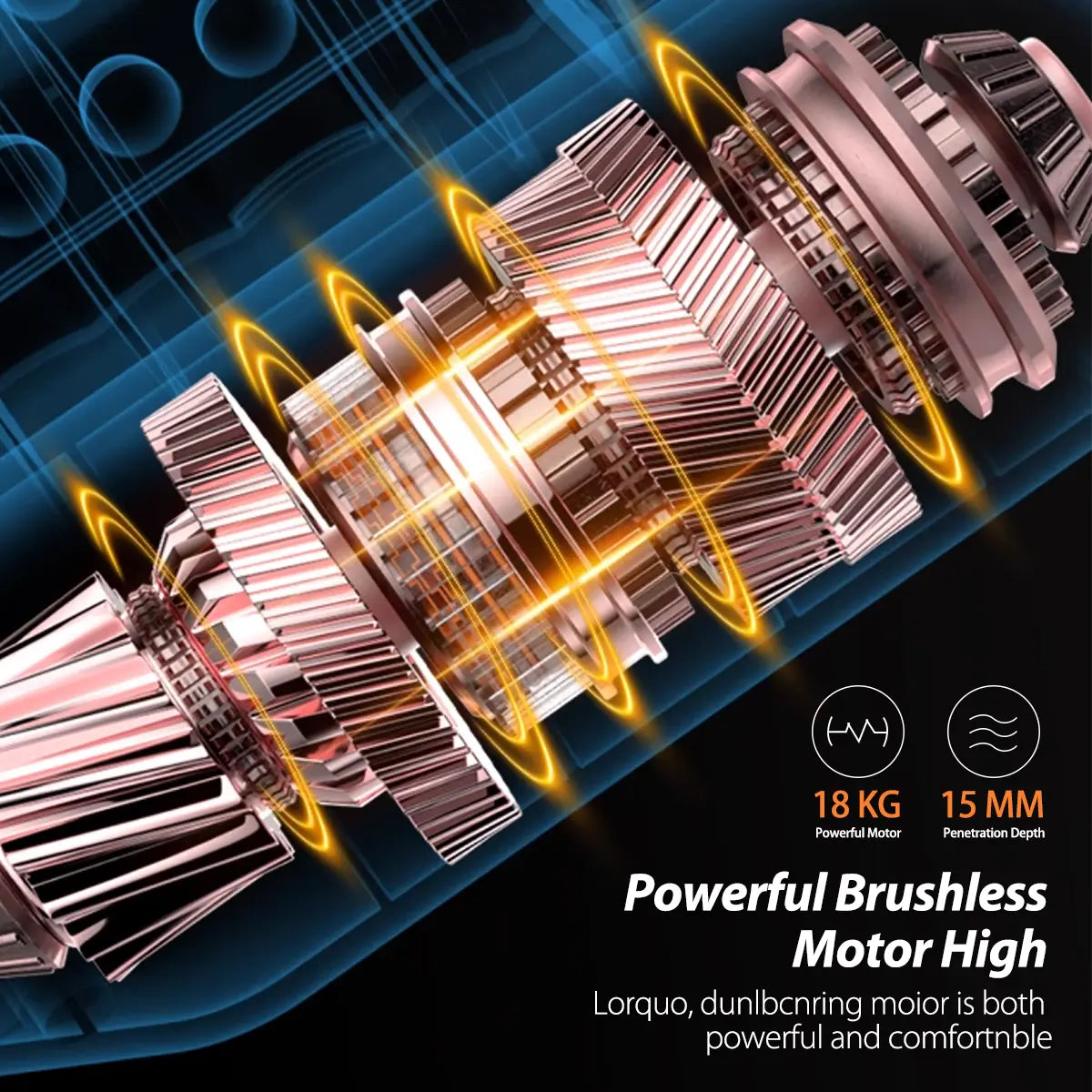 Wearable vibration massage ring with adjustable strap