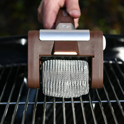 Bristle-Free Spinning Grill Brush