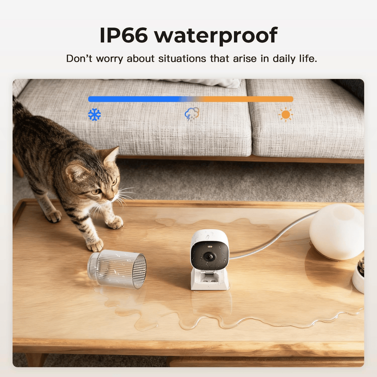 Crystal-clear security 2K camera Color Night Vision 24/7 Recording & Smart Alerts Easy Install!