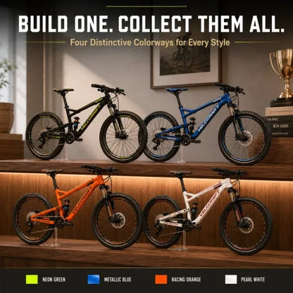 DIY Mountain Bike Model Kit Build, Display & Collect