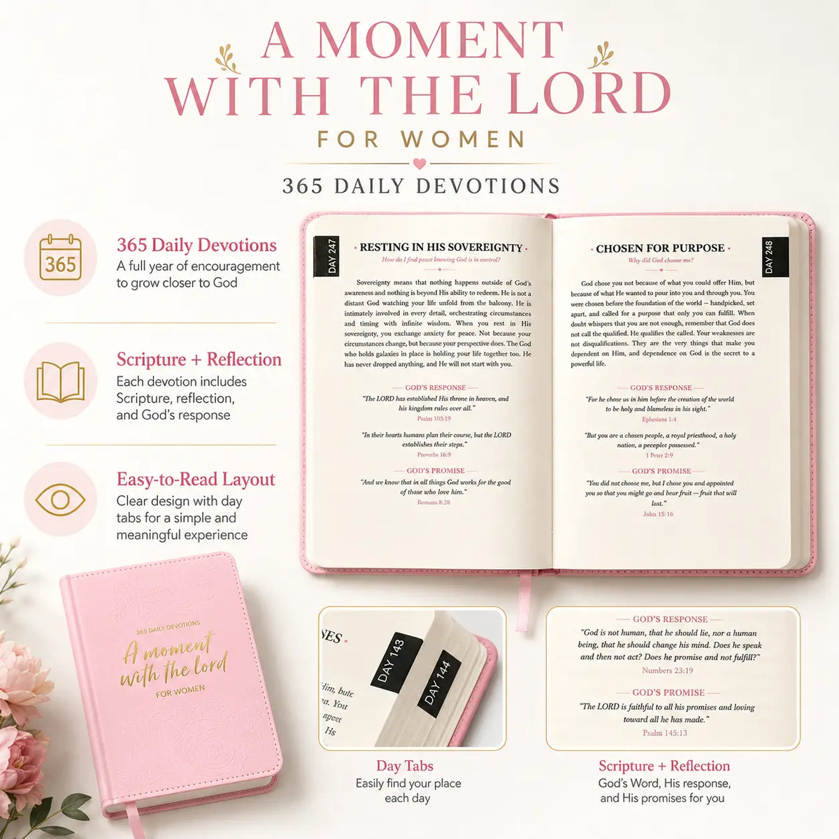 One Minute with God Women s 365-Day Study Bible