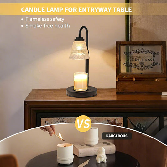 Dimmable Timer Candle Warmer