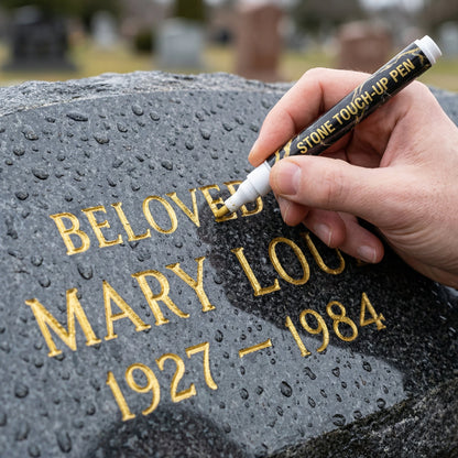 Gold Engraving Marker Restore Faded Inscriptions with Care