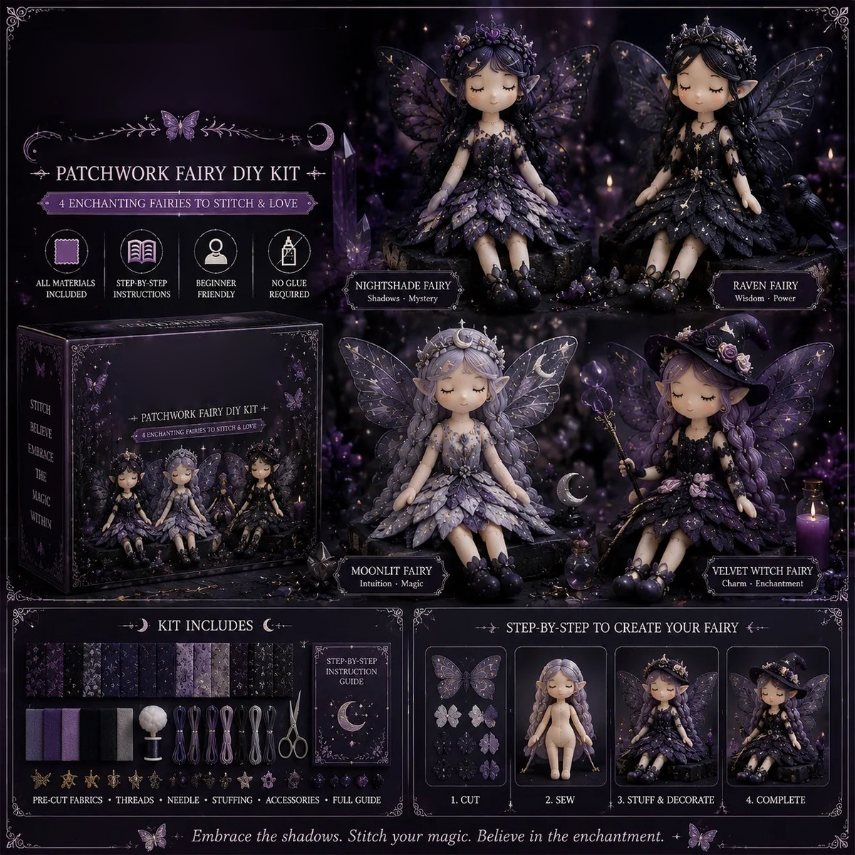 Fairy Patchwork DIY Collection