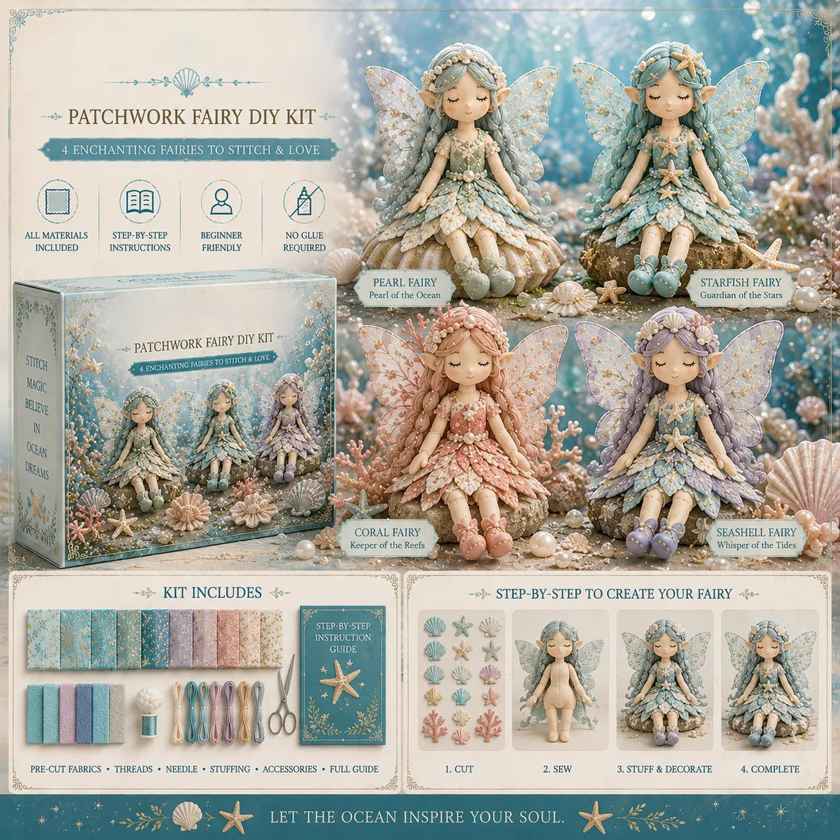 Fairy Patchwork DIY Collection