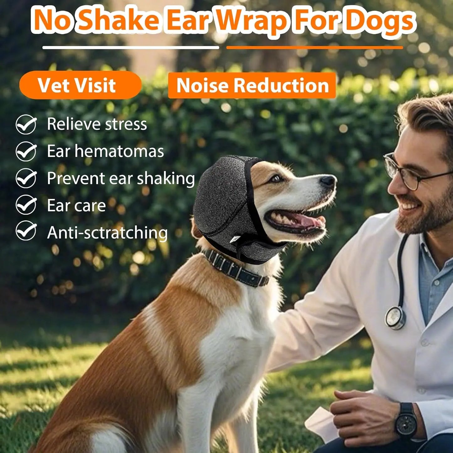 Dog Calming Ear Wrap