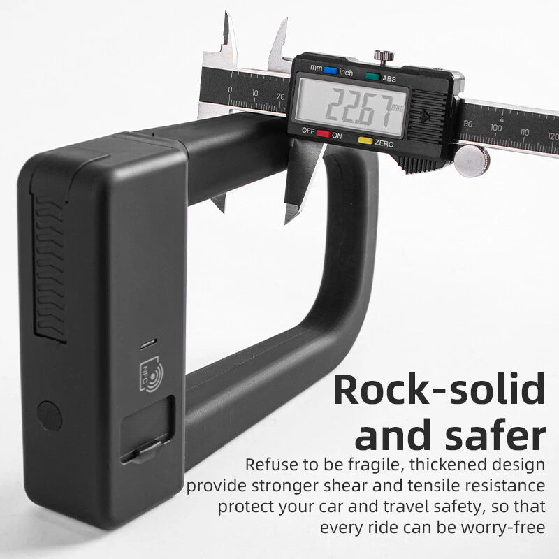 Smart NFC Bicycle U-Lock Keyless, Secure & Ultra-Convenient