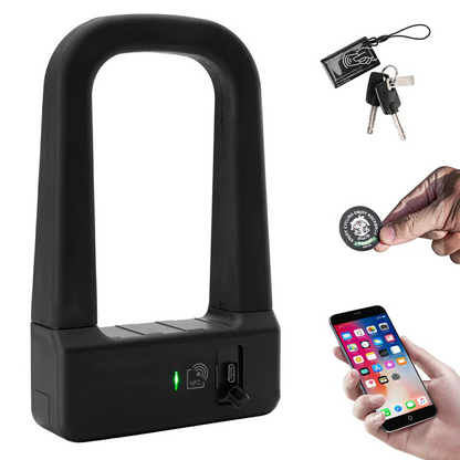 Smart NFC Bicycle U-Lock Keyless, Secure & Ultra-Convenient