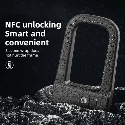 Smart NFC Bicycle U-Lock Keyless, Secure & Ultra-Convenient
