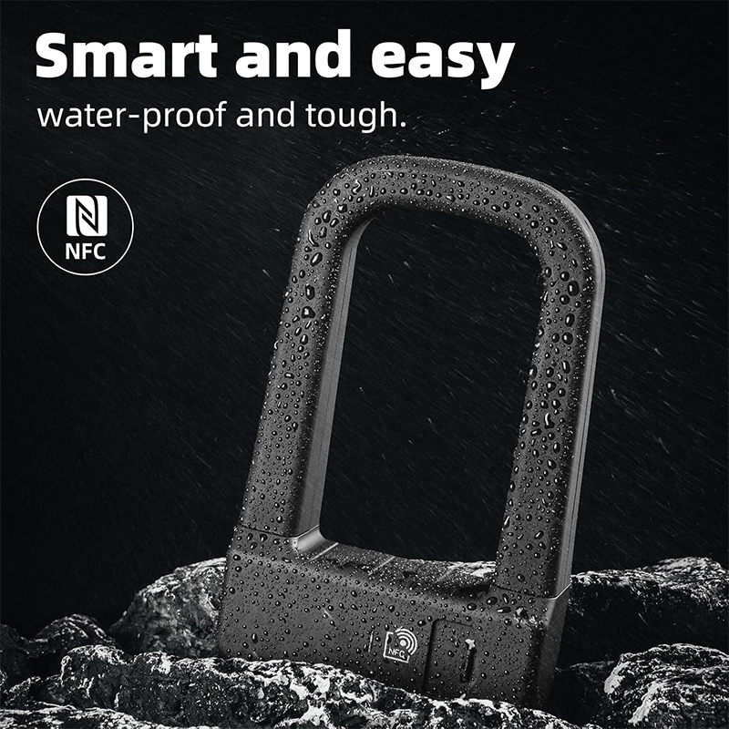 Smart NFC Bicycle U-Lock Keyless, Secure & Ultra-Convenient