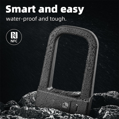 Smart NFC Bicycle U-Lock Keyless, Secure & Ultra-Convenient