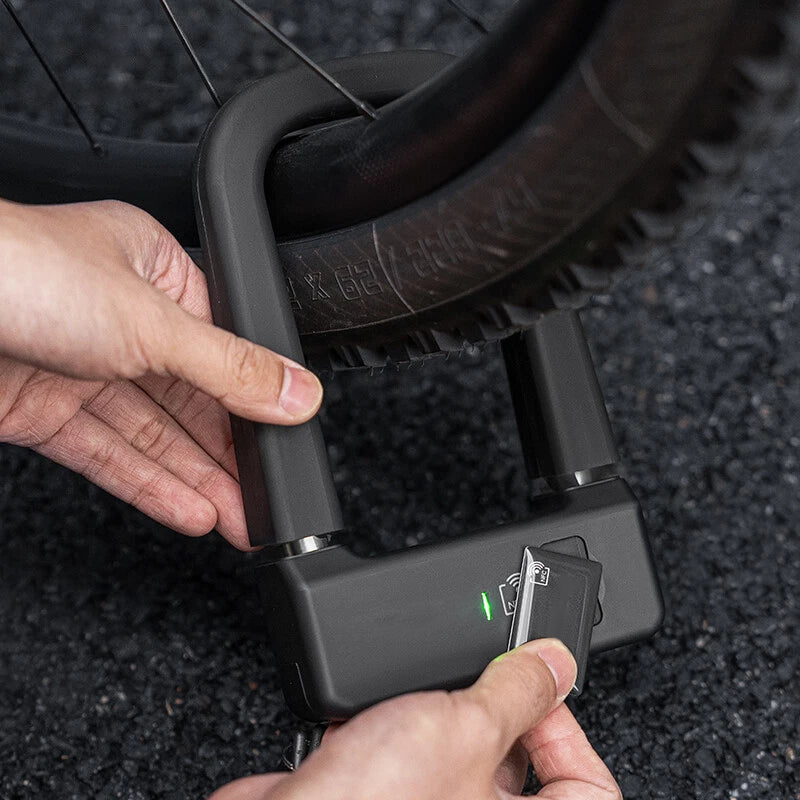 Secure Smart NFC Bicycle U-Lock Keyless & Ultra Convenient