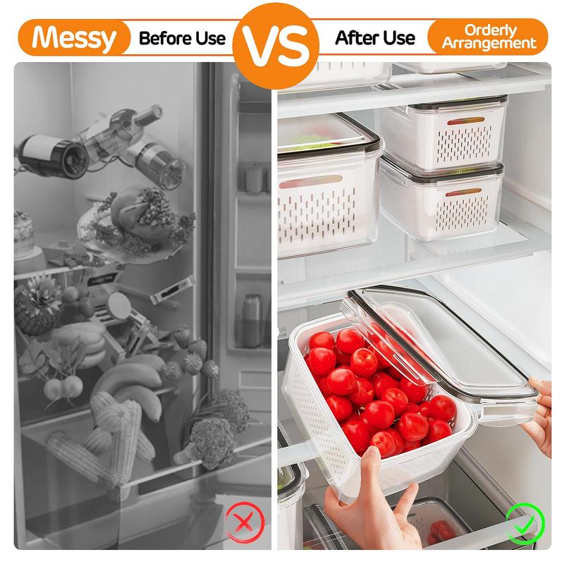 Selyn Fruit & Vegetable Storage Box Set (4-Count )
