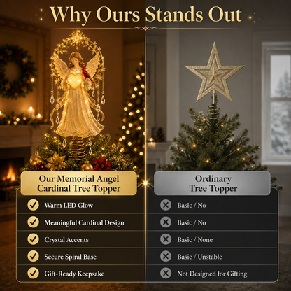 Meaningful Christmas Tree Topper Collection Lighted Holiday Keepsakes